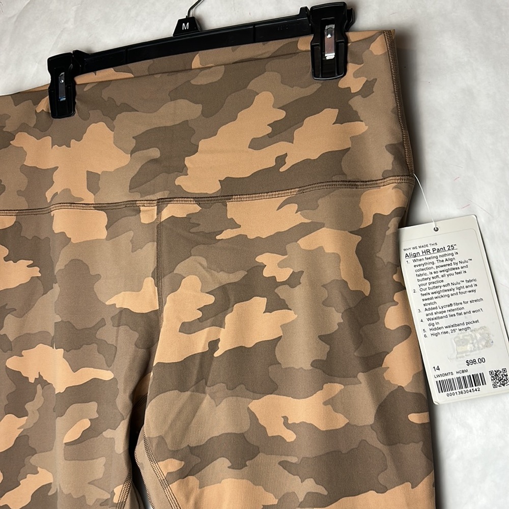 NWT Lululemon Align High-Rise Pant 25" 14 - Picture 3 of 6